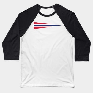 Civil Pennant of Norway Baseball T-Shirt